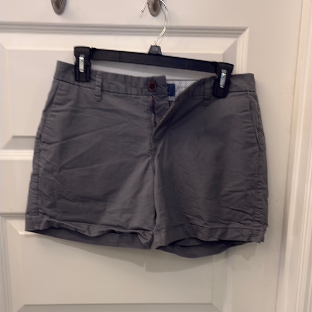 Old Navy Gray Bermuda Shorts Casual Cotton Blend
